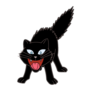 猫 凶猫 黑猫