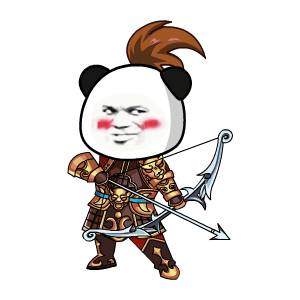 古代人物 手拿长弓