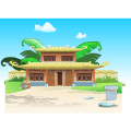 野外的房屋