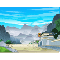 城外远处的山