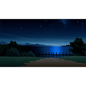 夜晚湖边 2