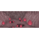 洞穴中晶石