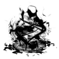 魔气环绕