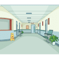 医院病房走廊