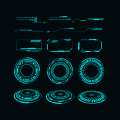 矢量系统框 17