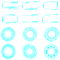 矢量系统框 18