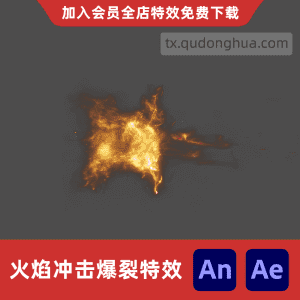 火焰冲击爆裂