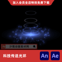 科技传送光环