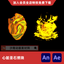 心脏圣石燃烧